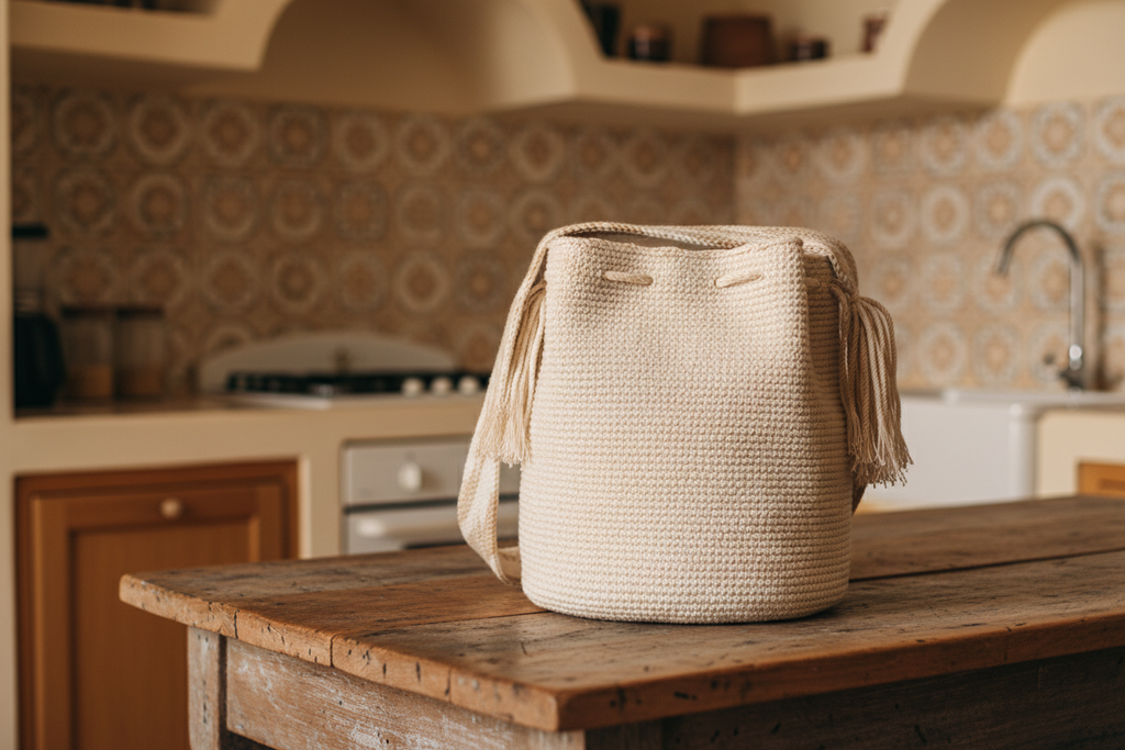 Large Wayuu Bag Light Beige – Original